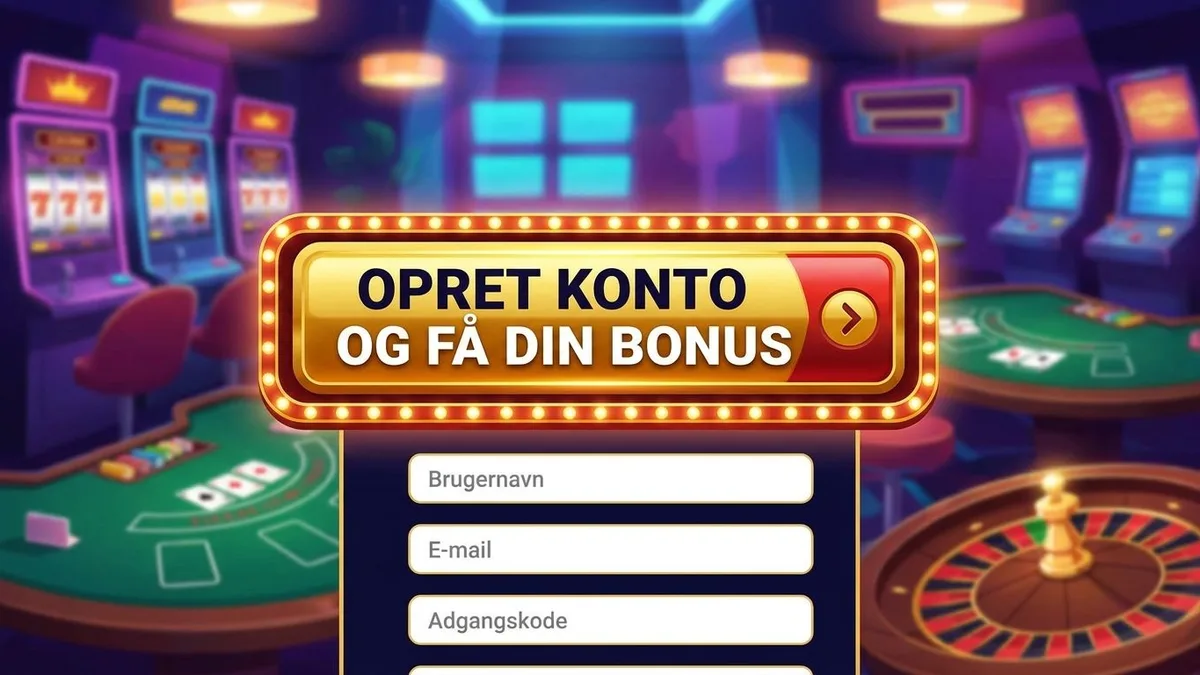 Registrering med bonus